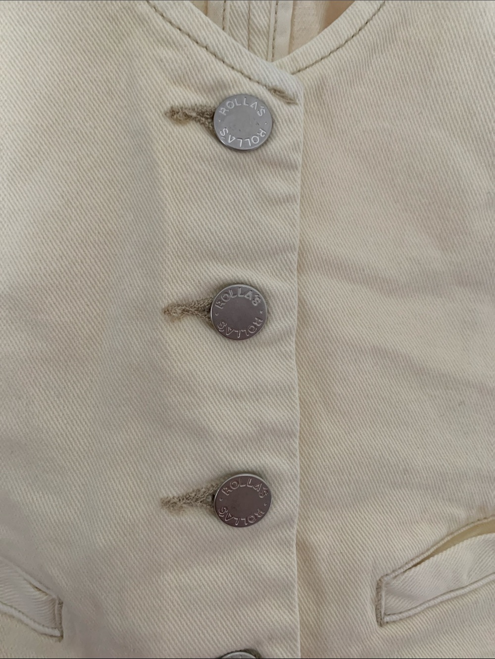 NWOT Rolla’s Denim Top - Picture 3 of 4